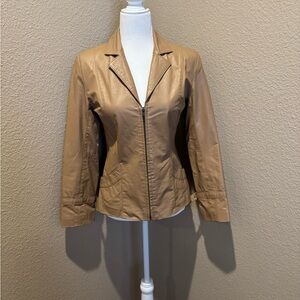 Genuine Argentian leather  jacket. Wear to event where classic style is a must!